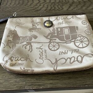 Vintage Coach Wristlet